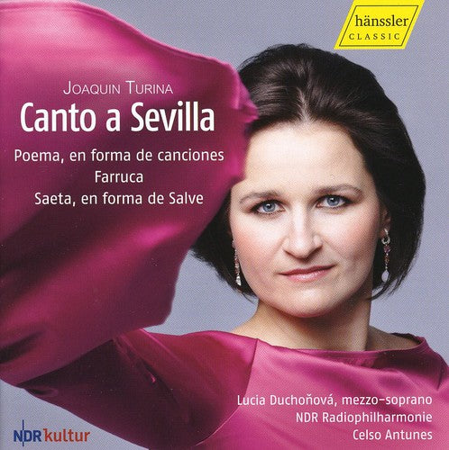the album cover for Alma Petchersky - Canto a Sevilla