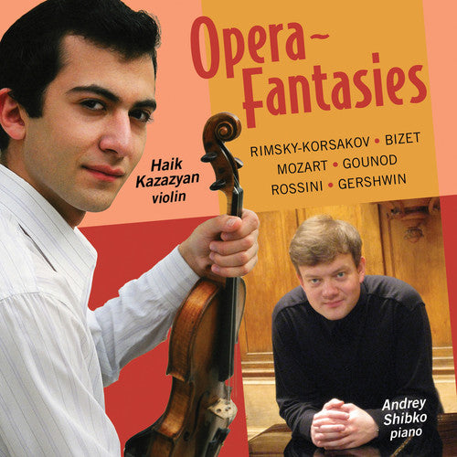 the album cover for Haik Kazazyan - Opera Fantasies