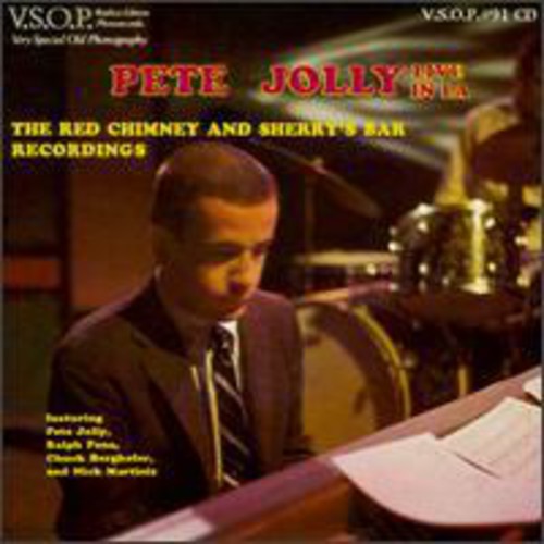 the album cover for Pete Jolly - Live in L.A.