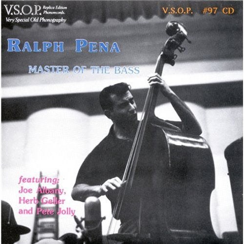 the album cover for Ralph Pena - Master of Bass