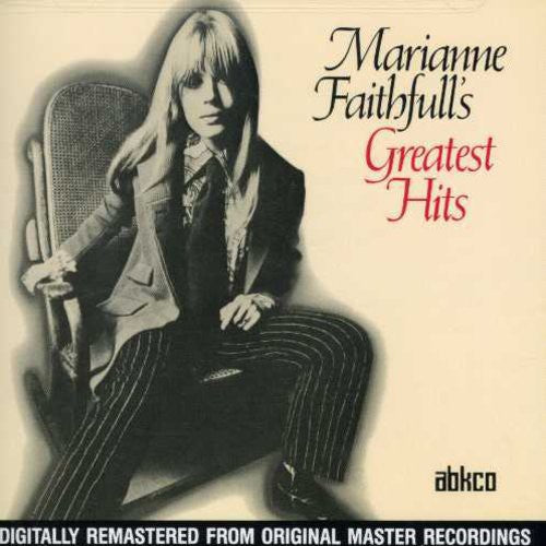 the album cover for Marianne Faithfull - Greatest Hits