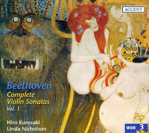 Beethoven / Kurosaki / Nicholson - Complete Violin Sonatas 1 - Music CD
