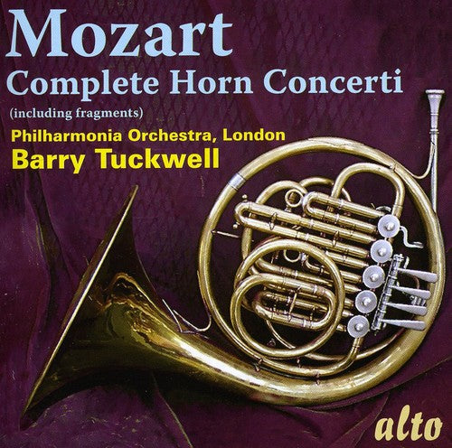 the album cover for Barry Tuckwell - Complete Horn Concerti & Fragments