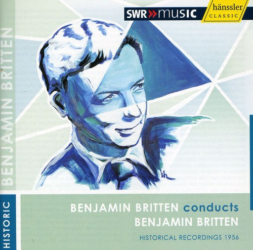 the album cover for Peter Pears - Benjamin Britten Conducts Benjamin Britten