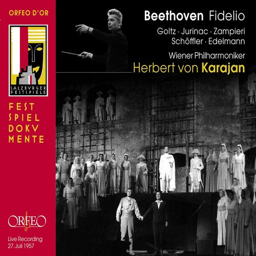 the album cover for Beethoven / Zaccaria - Fidelio