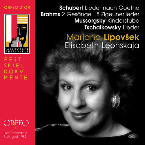 the album cover for Marjana Lipovsek - Zwei Gesange Op. 91