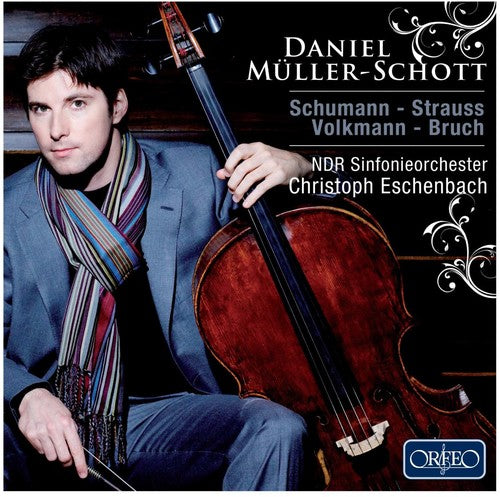 the album cover for Daniel Muller-Schott - Concerto for Cello & Orchestra in A minor Op 129