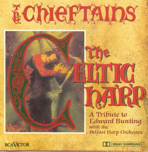 the album cover for The Chieftains - The Celtic Harp