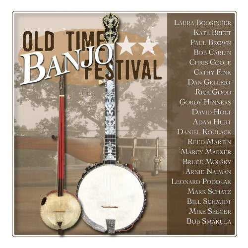 the album cover for Old Time Banjo Festival - Old Time Banjo Festival