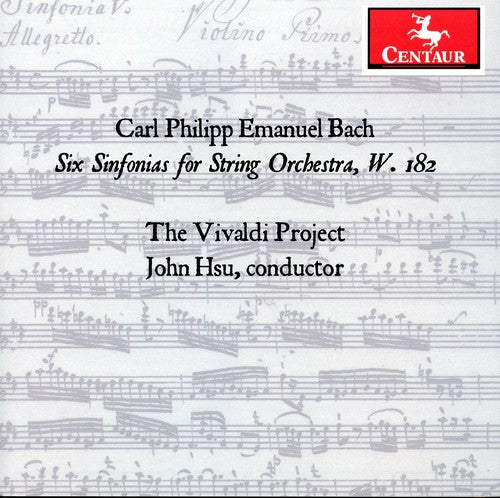 Bach / Vivaldi Project / Hsu - Six Sinfonia For String Orchestra W. 182 - Music CD