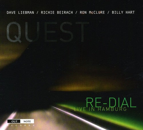 the album cover for Quest - Re-Dial: Live in Hamburg