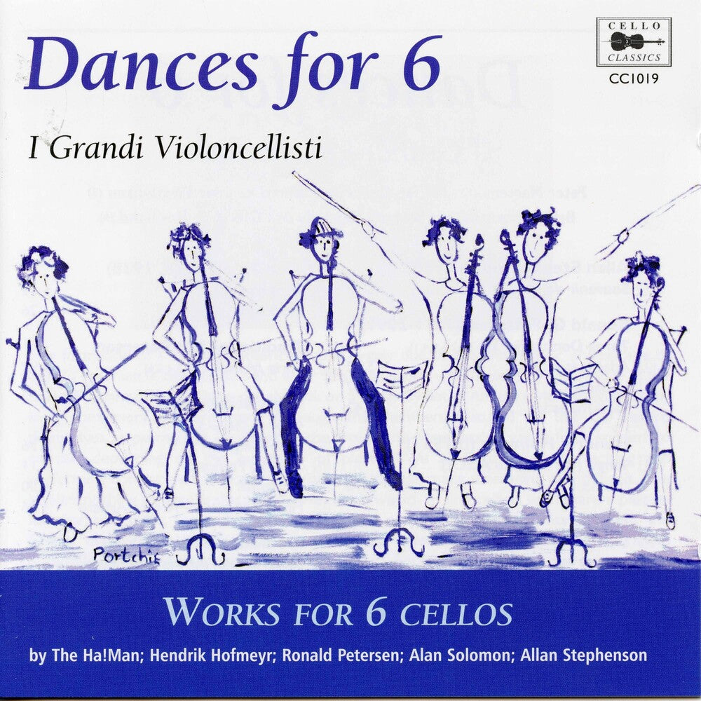 the album cover for I Grandi Violoncellisti - Works For 6 Cellos