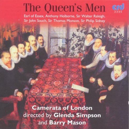 the album cover for Glenda Simpson - Queen's Men