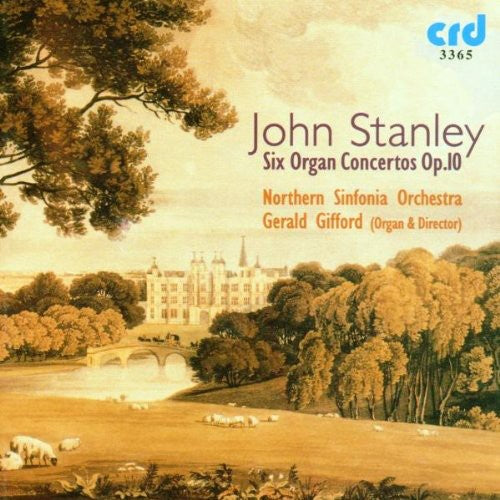 the album cover for Northern Sinfonia - Six Organ Concertos Op 10