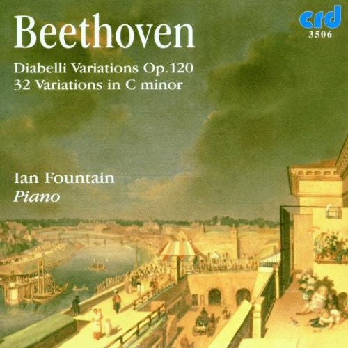 the album cover for Ian Fountain - Diabelli Variations