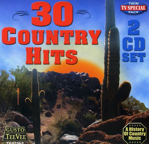 30 Country Hits Music CD