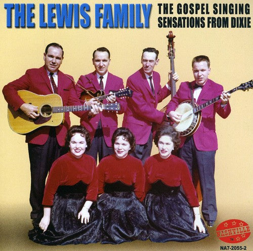 the album cover for Lewis Family - Gospel Singing Sensations