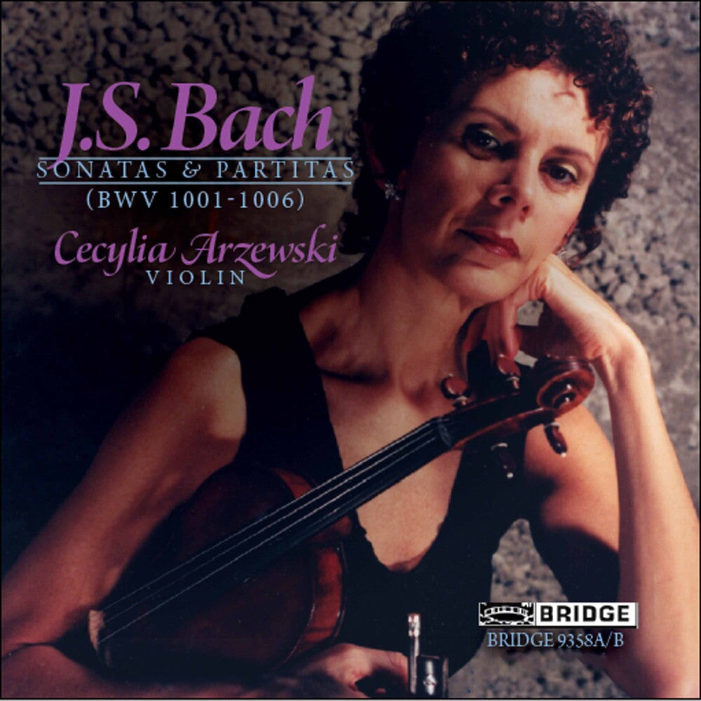 the album cover for Cecylia Arzewski - Sonatas & Partitas for Solo Violin