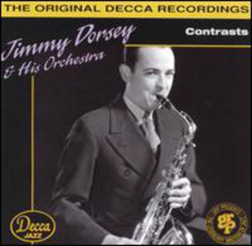the album cover for Jimmy Dorsey & His Orchestra - Contrasts