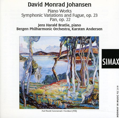 Johansen / Andersen / Bgpo / Bratlie - Symphonic Variations & Fugue / Pan / Piano Works - Music CD