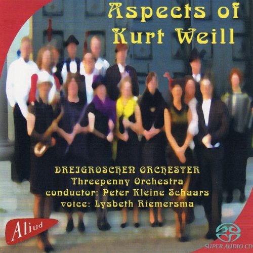 the album cover for Peter Kleine Schaars - Aspects of Kurt Weill