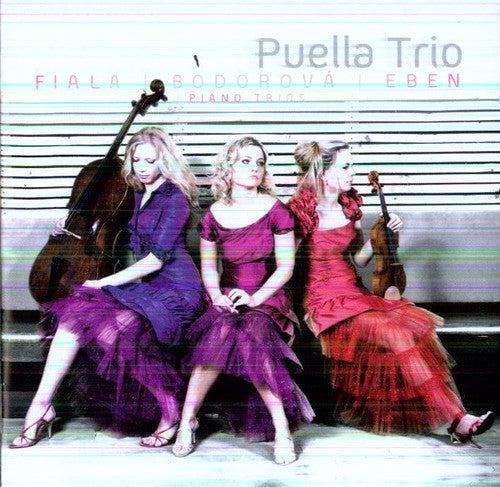 the album cover for Puella Trio - Puella Trio Plays Fiala Bodorova Eben