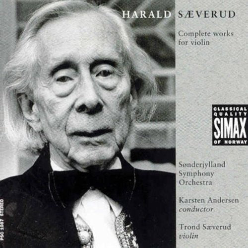 Saeverud / Andersen / Madsen / Saeverud / Sjso - Complete Works For Violin - Music CD