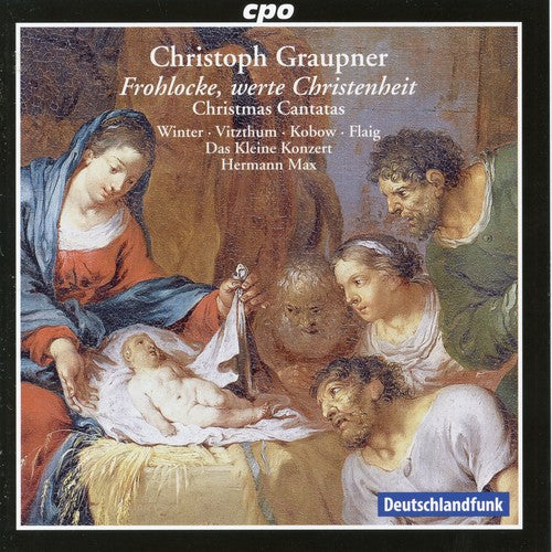 the album cover for Das Kleine Konzert - Christmas Cantatas