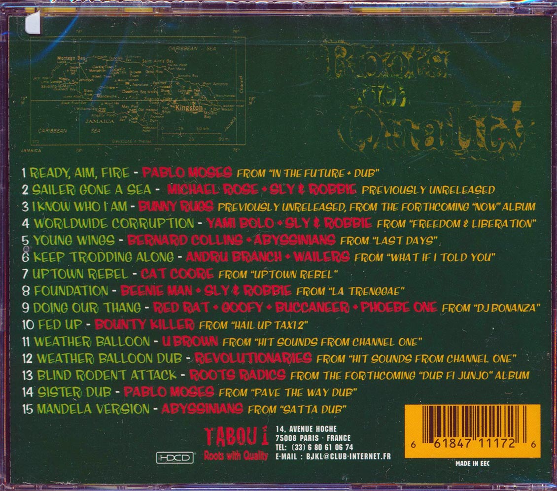 The Abyssinians, Pablo Moses, The Roots Radics, Etc. - Roots With Quality: Best Of Tabou Records Volume 1 Music CD