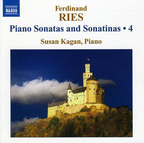 the album cover for Susan Kagan - Complete Sonatas & Sonatinas 4