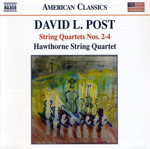 Post / Hawthorne String Quartet - String Quartets 2 3 & 4 / Fantasia Virtual Choral - Music CD