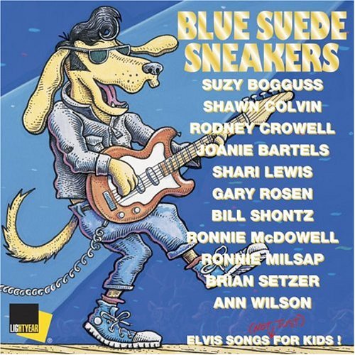 the album cover for Blue Suede Sneakers - Blue Suede Sneakers / Various