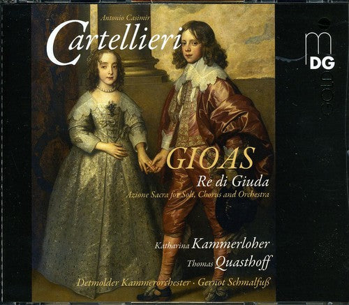 the album cover for Cartellieri / Quasthoff / Detmold Chamber Orch - Gioas: Re Di Giuda