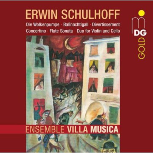 Schulhoff / Ensemble Villa Musica - Chamber Music: Divertissement / Concertino - Music CD
