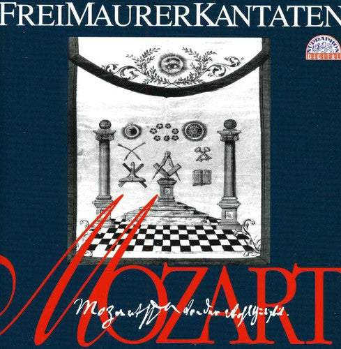 the album cover for Prague Philharmonic Choir - Masonic Cantatas