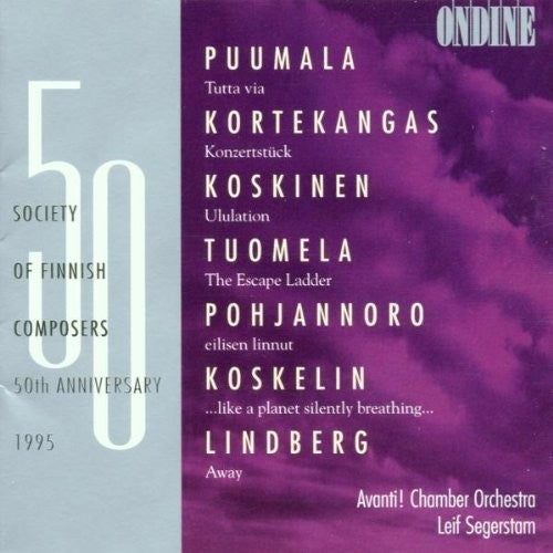 Segerstam / Avanti Chamber Orchestra - Society Of Finnish Composers - Music CD