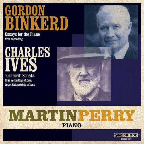 Binkerd / Ives / Perry - Martin Perry Performs Binkerd & Ives - Music CD
