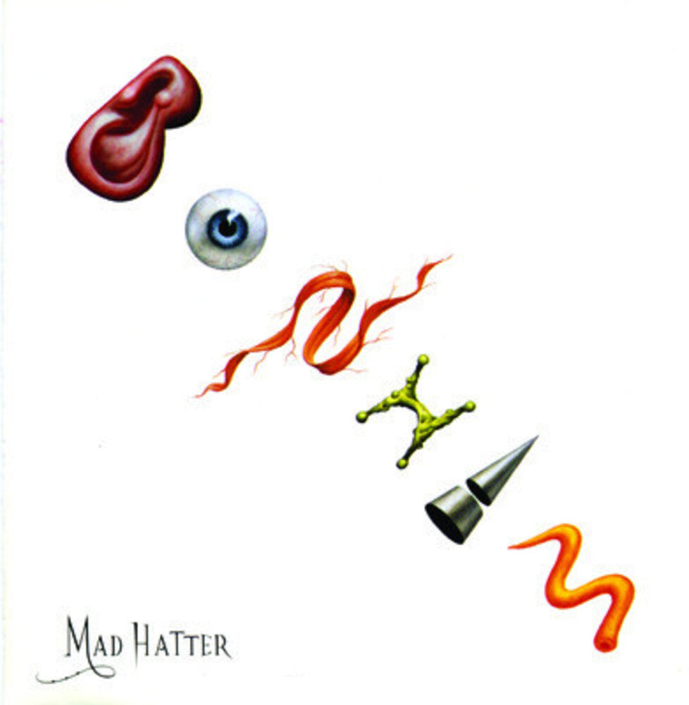 the album cover for Bonham - Mad Hatter (logo Cover)