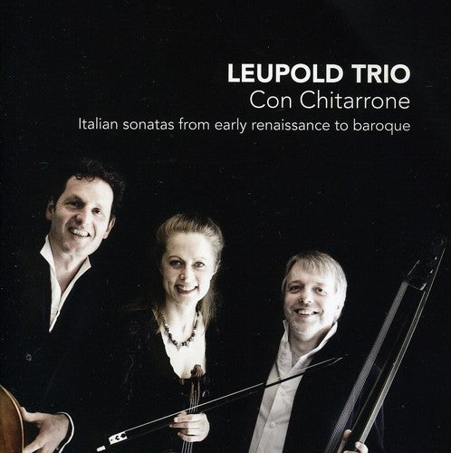 Leupold Trio / Stegeman / Mijnders / Leupold - Con Chitarrone: Italian Sonatas From Early - Music CD