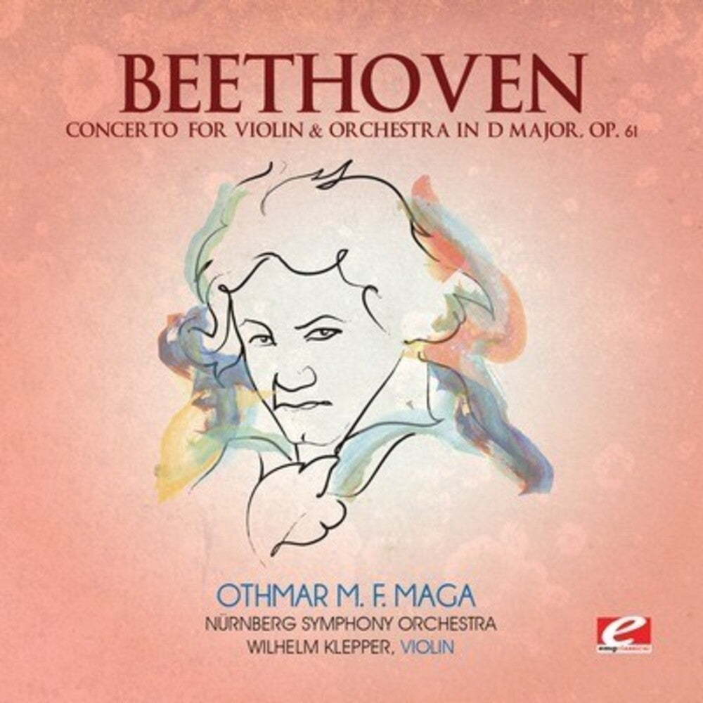 the album cover for Nürnberg Symphony Orchestra - Concerto for Violin & Orchestra D Major