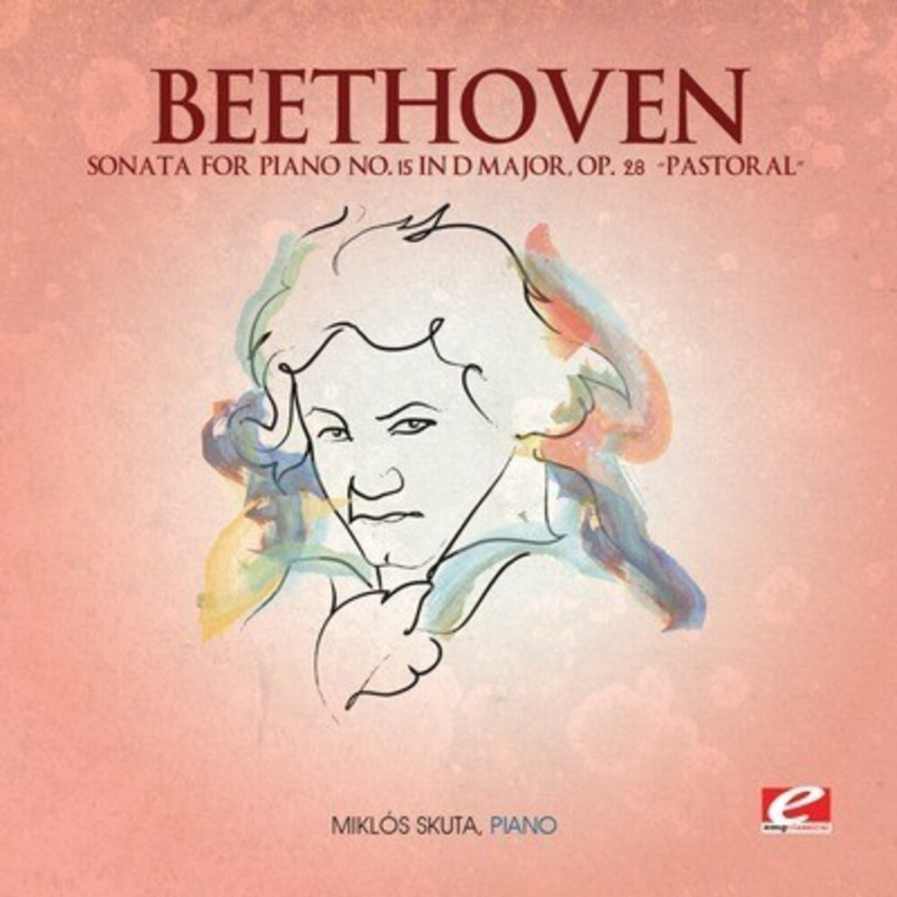 the album cover for Miklós Skuta - Sonata for Piano 15 in D Major