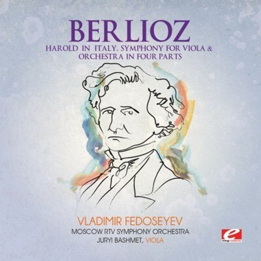 the album cover for Moscow RTV Symphony Orchestra - Harold in Italy