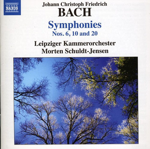 Bach,j.c.f. / Leipzig Co / Schuldt-jensen - Symphonies 6 10 & 20 - Music CD