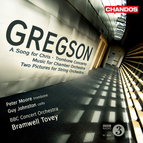 the album cover for Bramwell Tovey - Gregson: A Song for Chris