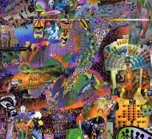 the album cover for Ponytail - Do Whatever You Want All the Time