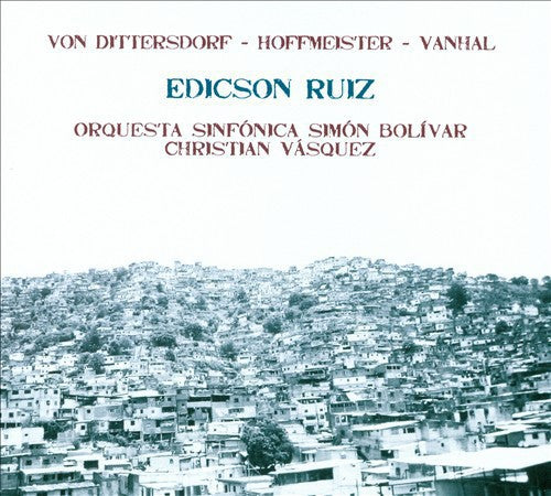the album cover for Christian Vasquez - Double Bass Concertos