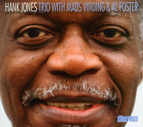 the album cover for Hank Jones Trio - Trio With Mads Vinding and Al Foster