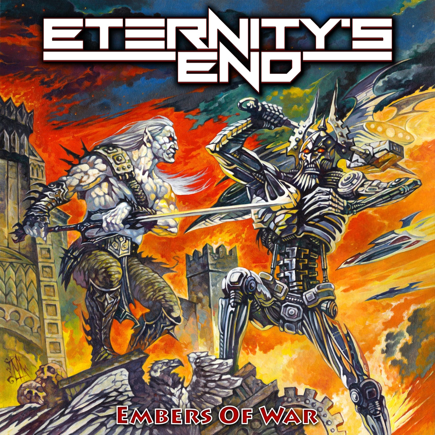 Eternity's End "Embers of War" Music CD