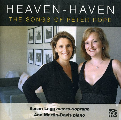 the album cover for Susan Legg - Heaven-Haven: Songs of Peter Pope