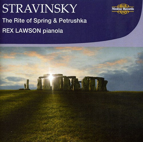 the album cover for I. STRAVINSKY - Rite of Spring & Petrushka